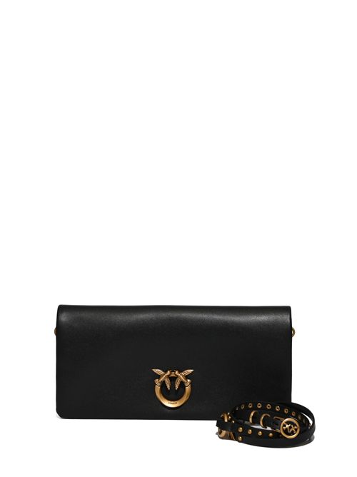 Pochette a tracolla media Love Click Soft Horizontal in pelle Nero PINKO | 106022 A0QOZ99Q
